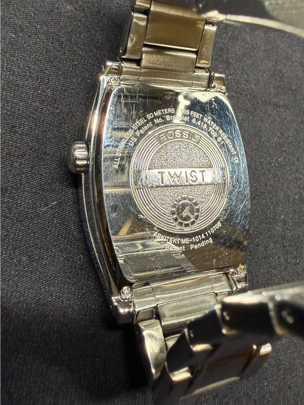 Men’s Fossil Arkitekt ME1014 Twist Moonphase Watch